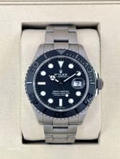 NEW 2026 Rolex Yacht-Master 42mm 226627 Titanium Intense Black Dial Oyster