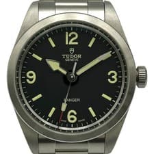 TUDOR Ranger 79950 black stainless steel automatic men's