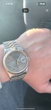Rolex Datejust 16233 Two-Tone Jubilee Bracelet Automatic Date Indicator Watch