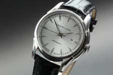 HAMILTON Jazzmaster Viewmatic H327150 Silver 44mm AT Date Swiss Made Mens Watch