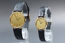 [N MINT] LONGINES Grande Classic L4.637.2 L4.137.2 PAIR Watch Quartz From JAPAN