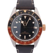 Tudor Black Bay GMT 41mm Black Dial Watch Ref# 79833MN