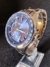 Seiko Brightz Blue SAGA177 Radio Solar Watch wrist 17.8cm/7.0in No Accessories