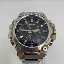 Casio MTG B3000 MT G Watch Silver Gold Edition Luxury Stainless Steel Band