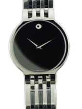 MOVADO Esperanza Quartz Black Dial Men's Watch - 50% OFF RETAIL PRICE