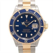 Rolex SUBMARINER DATE 16613 SS×YG SS×YG AT blue dial