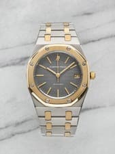 Audemars Piguet Royal Oak 4100SA Two-Tone 18K YG Steel Grey Dial 35mm