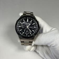 Seiko Astron 7X52-0AA0 Men's Watch Titanium Solar GPS Black Used From Japan