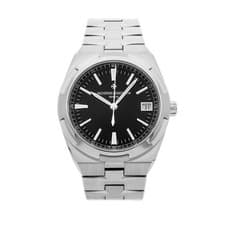 Vacheron Constantin Overseas Auto Steel 41mm Black Dial Watch 4500V/110A-B483