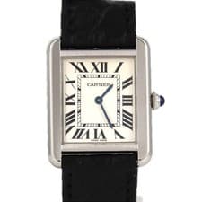 Authentic Cartier Tank Solo SM W1018255 Stainless Steel Quartz #230-000-447-1164
