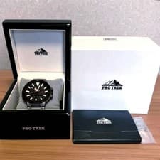 CASIO PRO TREK PRX-8000T-7AJF Titanium Triple Sensor Solar Watch New