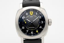 Panerai Ferrari GMT Scuderia Stainless Steel 45mm Automatic Watch w/ Papers