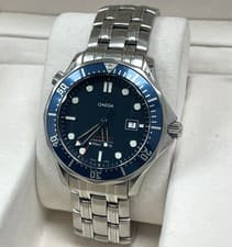 OMEGA SEAMASTER PROFESSIONAL 2221.80 QUARTZ DIVER LARGE BLUE WAVE DIAL 41MM