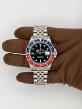 2007 Rolex GMT-Master II Pepsi 40mm Stainless Steel 16710
