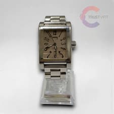 Oris Rectangular 585-7525-40-02 Men's Stainless Steel Automatic Watch Working