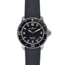 Blancpain Fifty Fathoms 5015-1130-52A 45mm SS Black Dial Automatic Box #KN130