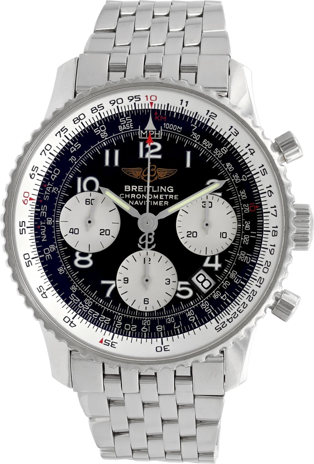 Breitling Navitimer A23322 Stainless Steel 42mm auto watch