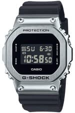 Casio G Shock GM 5600U 1JF Metal Covered LED Super Illuminator Black Digital