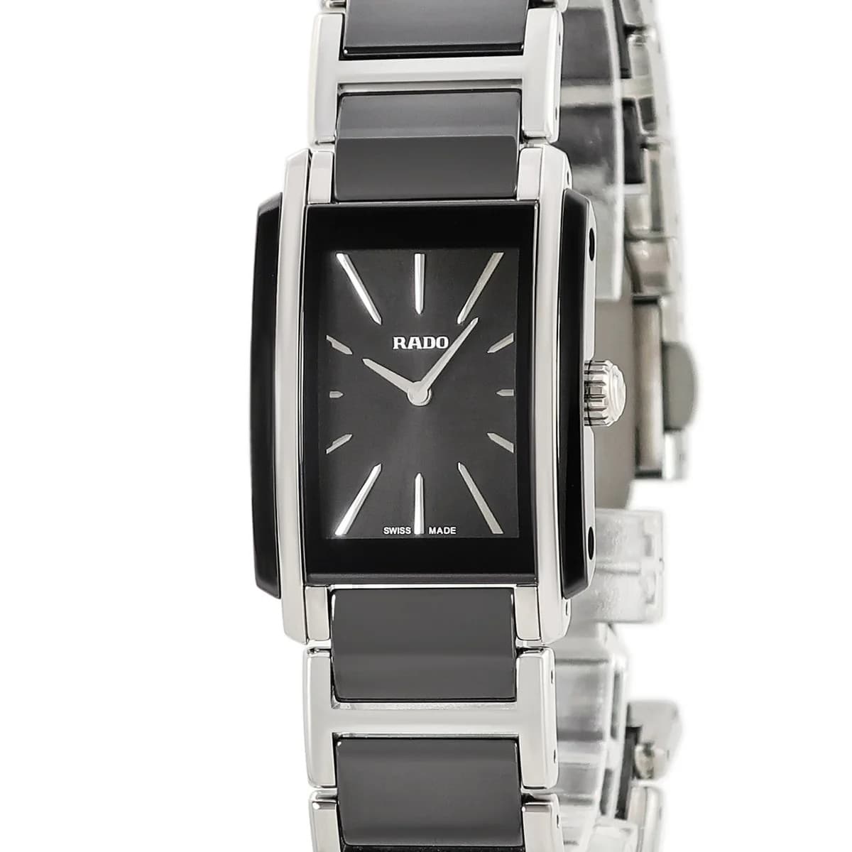 RADO Integral R20613162 Quartz Women's High-Tech Ceramics Black Dial #HD585