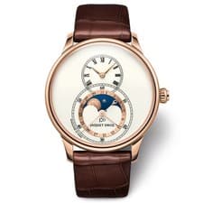 Jaquet Droz Grande Seconde Moon 43mm J007533200 18K Rose Gold Men's Watch