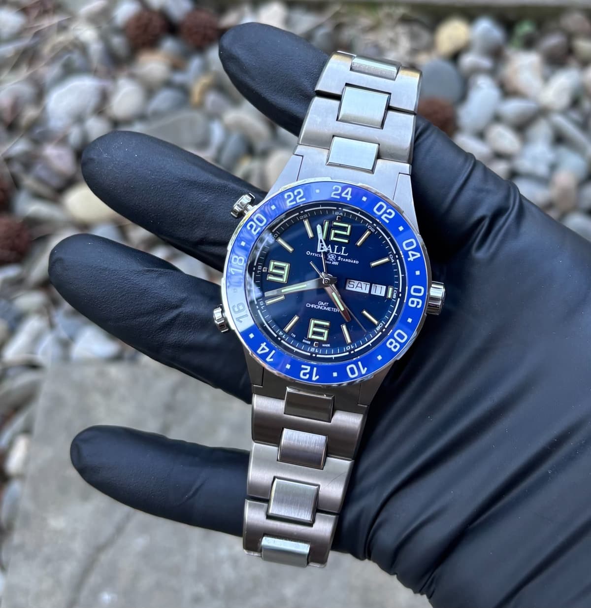 Ball Roadmaster Marine 40mm Ltd. Ed. GMT 200m Water Resistance DG3030B-S6CJ-BE