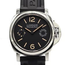 Panerai Luminor PAM00590 44mm Stainless Steel Black Dial Hand-Wind Box #KN337