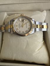 Rolex Lady Datejust 26mm 69173 Two-Tone Jubilee Roman Dial Watch – Authentic