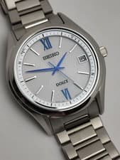 Seiko Dolce 7B24-0BM0 Radio Solar Titanium Watch Used From Japan
