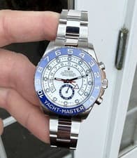 Rolex 116680 Yacht-Master II Steel Blue Hands Watch Only approx 2015