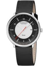 Mondaine MLE.41920.LBV Mens Watch Doppio Solar 41mm 5ATM