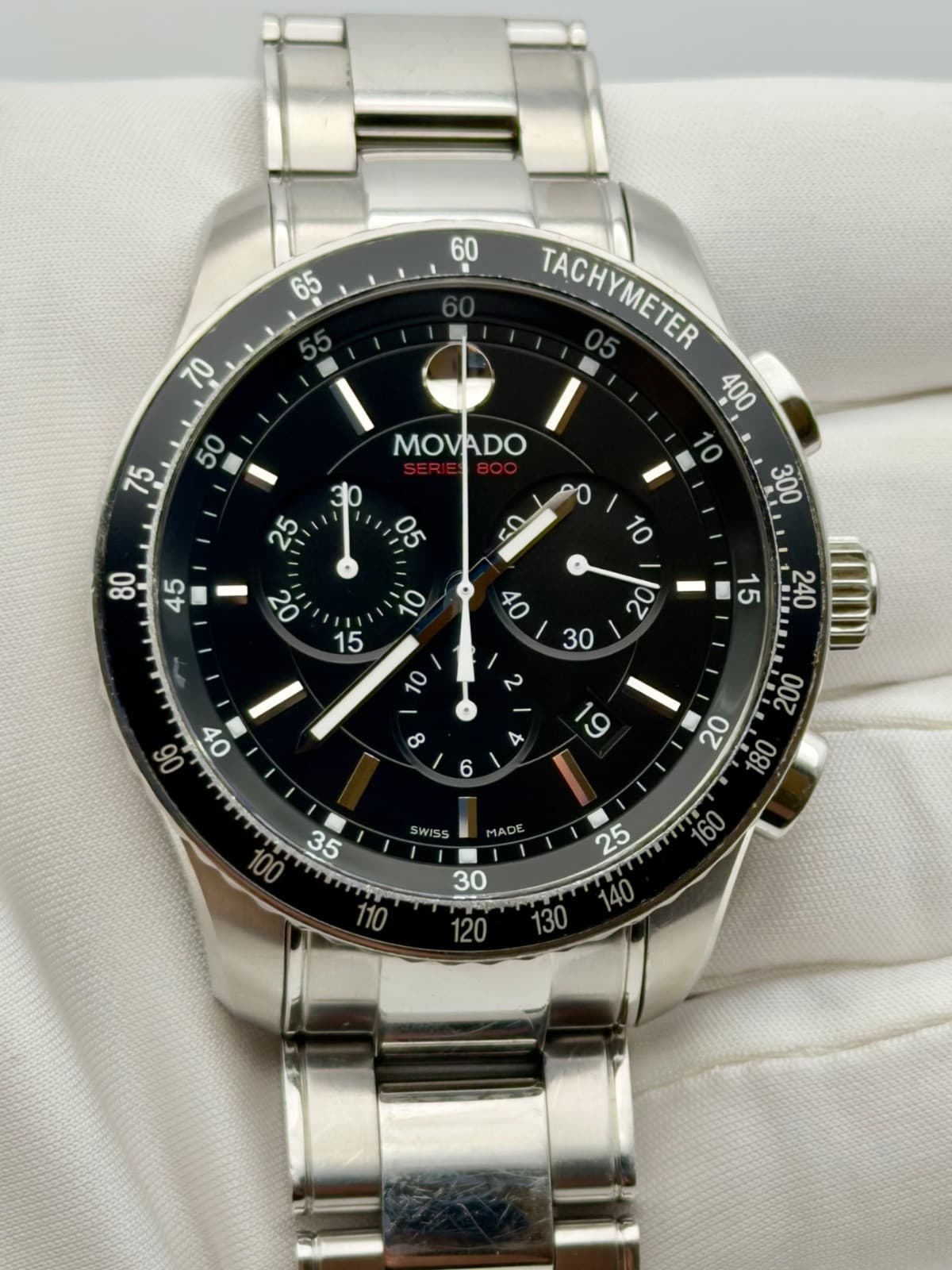 Movado Series 800 Chronograph Mens 42mm 2600094