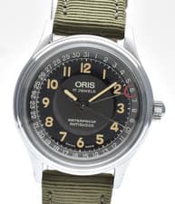 [NEAR MINT] ORIS Big Crown Pointer Date 302-7285B Hand Winding 32mm Men's Watch