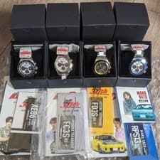 Initial D Watches 4 Set Angel Clover AE86 RX7 Takumi JDM Rare Collector New