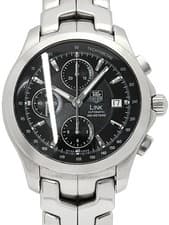 TAG Heuer "Link Chronograph" CJF2110.BA0576 Men's Automatic Winding Used