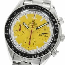 OMEGA WATCH SPEEDMASTER RACING SCHUMACHER CHRONOGRAPH 3510.12 AUTOMATIC SS MEN'S