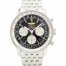 Breitling Navitimer 01 AB0120 Black Dial Men's Watch GZl1gfyj