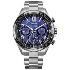 CITIZEN ATTESA UNITE BLUE Limited Edition GPS Satellite 10 ATM Blue CC4075-50L