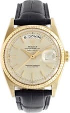 Rolex Day-Date 1803 18k Silver dial 36mm Automatic watch