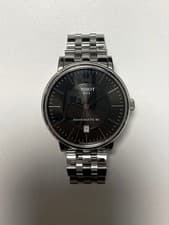 Tissot Powermatic 80 Automatic Watch Metal Band Used 5 Years From Japan