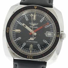 Longines Ultrachron Diver Watch Ref 7970 Automatic Men Used From Japan