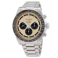 Longines Conquest Chronograph Automatic Champage Dial Men's Watch L3.835.4.32.6