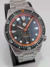 Zelos Great White 43mm Ti Carbon Men's Dive Watch Launch Special Sold out