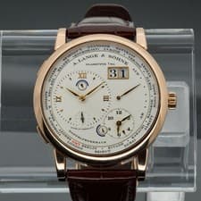 A. Lange & Söhne Lange 1 Time Zone 116.032 – 18k Pink Gold – Box & Papers