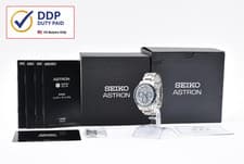 [MINT w/Paper & Box] SEIKO Astron 5X53-0AE0 GPS Solar Mens Watch From Japan