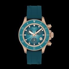 Tissot Seastar 1000 Quartz Chronograph 38mm Turquoise Dial T120.217.37.041.00