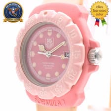 [Exc+5] TAG Heuer 364.508 Professional Formula 1 Pink Dial Quartz Women's Watch