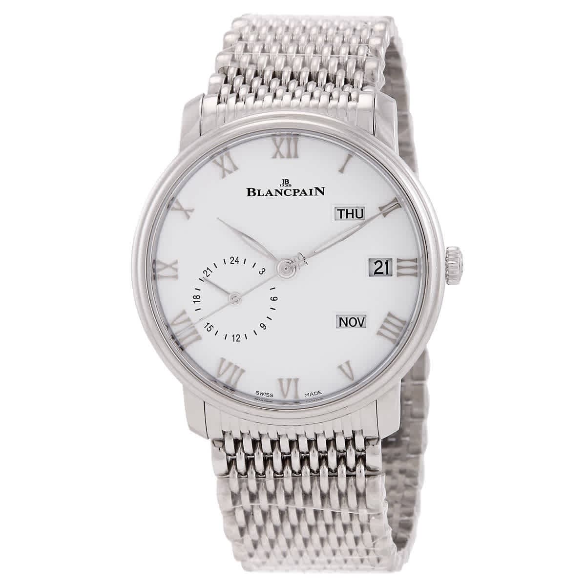 Blancpain Villeret GMT Annual Calendar Automatic White Dial Men's Watch