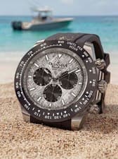 OCEANEVA WAVE RUNNER CHRONO FULLY DECO 4155 MVMT SAPPHIRE SWISS METEORITE 5 STAR