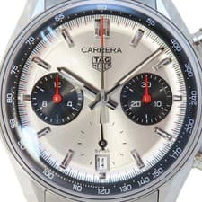 Tag Heuer Carrera Chronograph CBS2216.BA0041 SS Silver Auto 357539