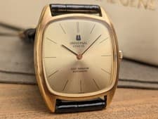 Universal Geneve Gilt Shadow Ultra Slim 566105 Gold Automatic Men's Watch
